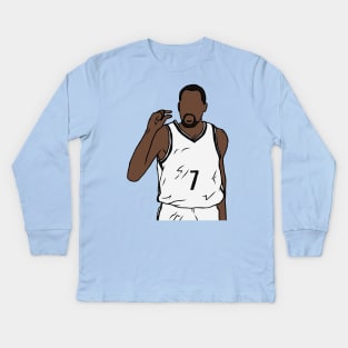 Kevin Durant "Trop Petit" Kids Long Sleeve T-Shirt